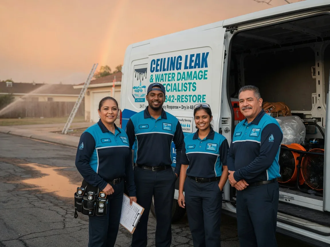 Ceiling Leak Cleanup company in Sylvester, TX